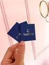 Mini Cartão Hotstamping 4.3x4.8cm - comprar online