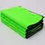 Flanela microfibra verde com bordas pretas 40x60 - comprar online