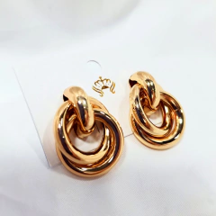 1317 - Brinco Minimalista Biju Dourado - comprar online