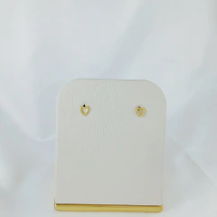 2467 - ARGOLA 0,5 CM CORAÇÃO FOLHEADO OURO 18K - comprar online