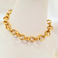 1296 - Pulseira Folheado Ouro 18k - Correntaria na internet