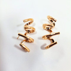 1407 - Brinco Maxi Elegance Biju Dourado - comprar online