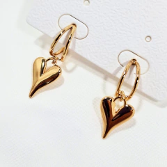 1411 - Brinco Maxi Elegance Biju Dourado na internet