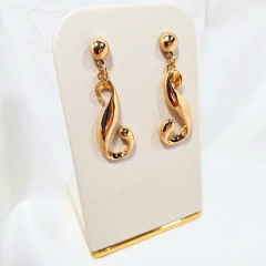 1292 - Brinco Maxi Biju Dourado na internet