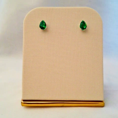 1090 - Brinco Gota Folheado Prata 925