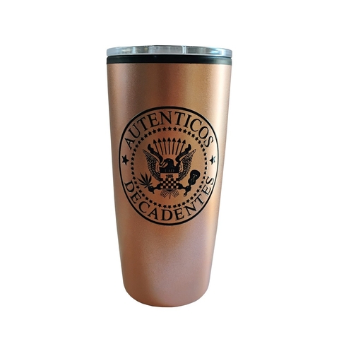 Mug Metálico Encobrizado – Los Autenticos Decadentes - comprar online