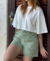 Cropped Oversized em algodão - VEREDA