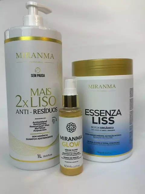 Kit 3 – Tratamento Orgânico (Shampoo + Botox Ácido Azul + Sérum) - comprar online