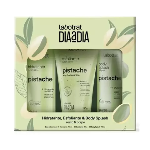 KIT LABOTRAT DIA A DIA HIDRATANTE+ ESFOLIANTE E BODY SPLASH