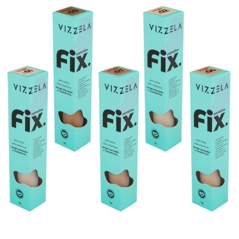 CORRETIVO FIX SOFT MATTE ALTA COBERTURA VIZZELA