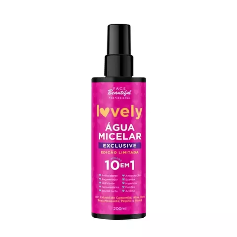 ÁGUA MICELAR EXCLUSIVE FACE BEAUTIFUL