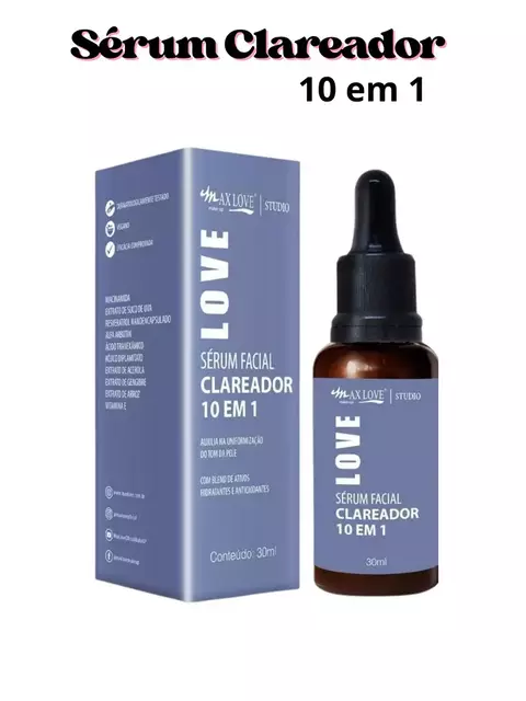 SÉRUM FACIAL CLAREADOR MAXLOVE