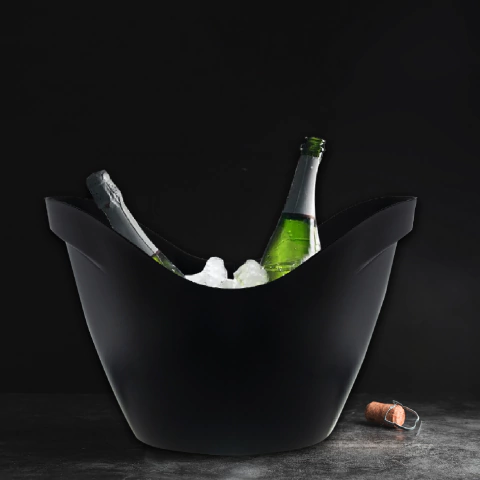 Champanheira 8 Litros Wave Balde de Gelo Luxo Acrílico Premium - comprar online