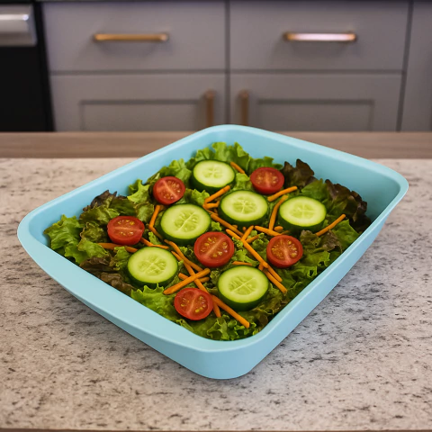 Saladeiras Tigelas Travessas 28,3cm Plástico Resistente 1,8l - comprar online