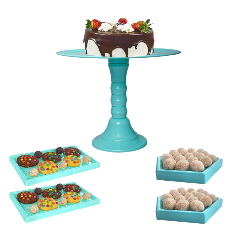 Kit Boleira Colors Boleira 32cm com 4 Bandejas - comprar online