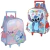 Mochila com Rodinhas e Alça do Stitch da Disney Luxcel - Rei das Malas