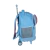 Mochila com Rodinha e Alça do Stitch ou Angel 3D da Disney Luxcel