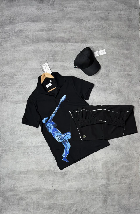 KIT LCST TENISTA PRETO