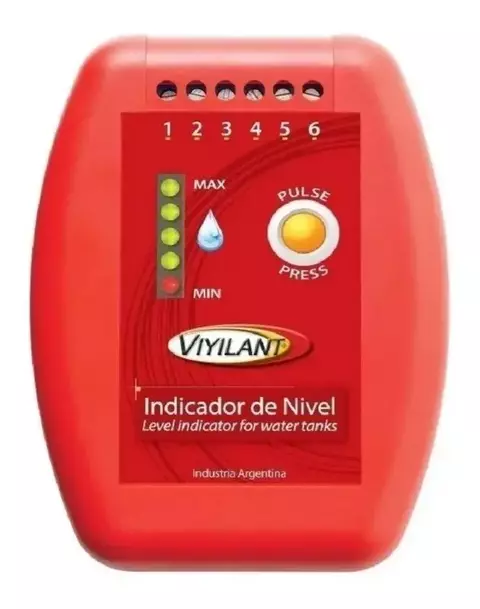Medidor Indicador Nivel De Agua Tanque Y Cisterna Viyilant
