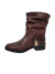 Bota Feminina Cano Curto Couro Legitimo Comfortflex