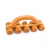 Massageador Corporal De Madeira Carrinho 10 Rodas