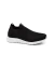 Tênis Feminino Slip On Knit Softli Preto