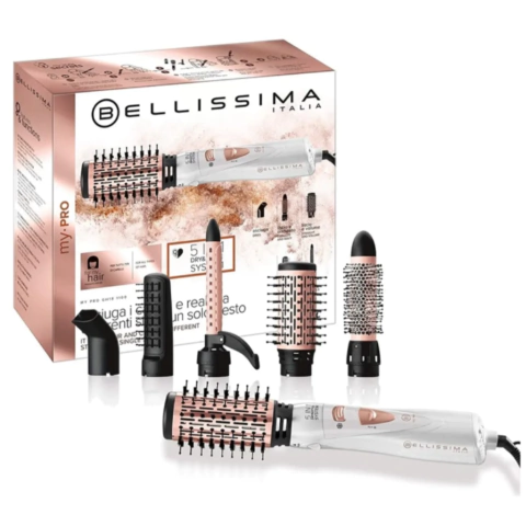 Cepillo Secador Alisador Ondulador 5en1 Bellissima Drystyle - comprar online