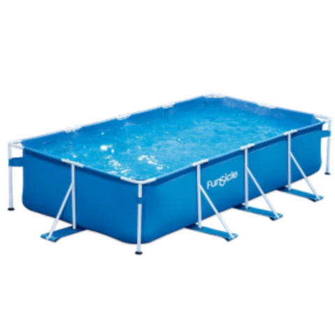 Pileta Estructural Rectangular Funsicle 260x160cm 2746L Azul