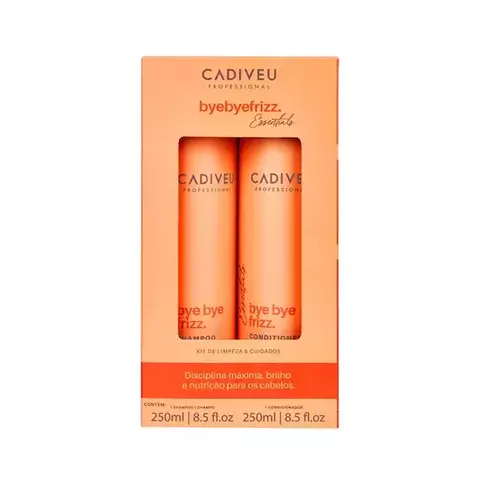 Kit Bye Bye Frizz Shampoo e Condicionador - Cadiveu