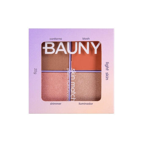 Paleta Multifuncional Skin Match (Light) - Bauny