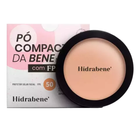 Pó Compacto Fps 50 Médio - Hidrabene