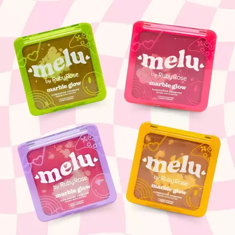 Iluminador Cremoso Marble Glow - Melu - comprar online