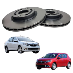 DISCO DE FREIO DIANTEIRO FREMAX RENAULT SANDERO/LOGAN - BG Multipeças