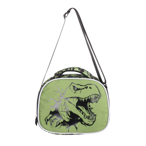 Lunchera Termica de Microfibra Estampada - T-REX