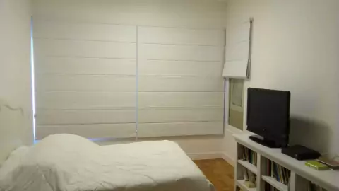 Persiana Romana Bk (linho Mesclado) - 1,66mx1,40m - BRANCO