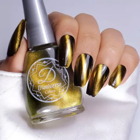 Esmalte Ojo de gato - Fulgor (Dorado navidad) - comprar en línea