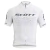 Camisa de Ciclismo Scott Rc Pro Manga Curta Cinza Claro - loja online