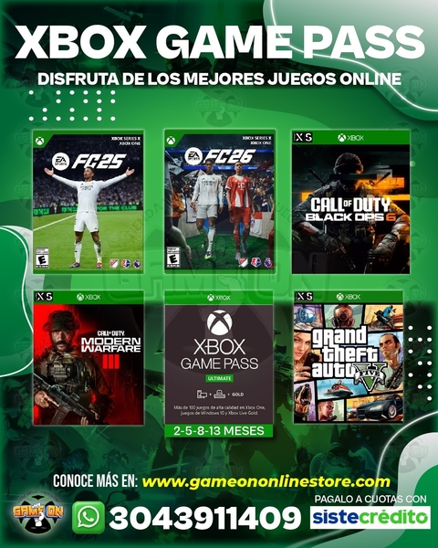 GAME PASS ULTIMATE 6 MESES Y 20 DIAS - comprar en línea