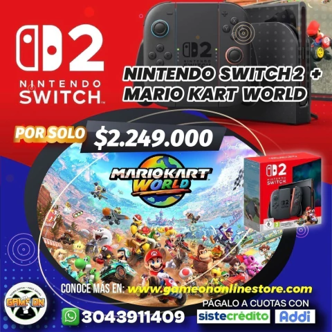NINTENDO SWITCH 2 + MARIO KART