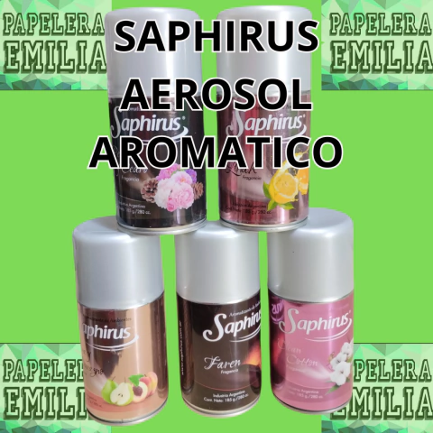 SAPHIRUS AROMATICO AEROSOL 280 CC - comprar online