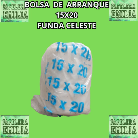 BOLSA ARRANQUE F. CEL 15X20 BULTO X20 - comprar online