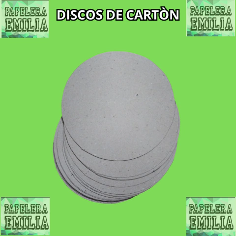 DISCOS DE CARTON bulto 5 kg - comprar online
