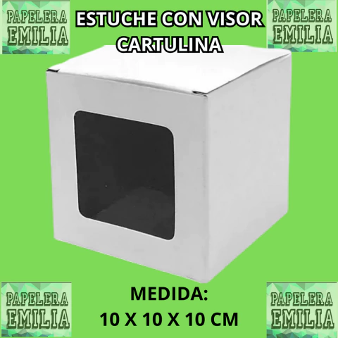 ESTUCHE VISOR 10x10x10 - comprar online