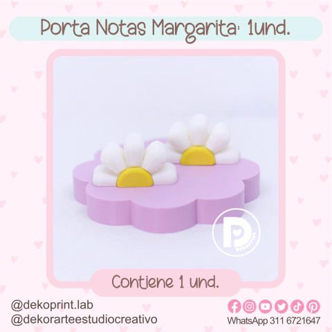 Portanota Margarita - comprar en línea