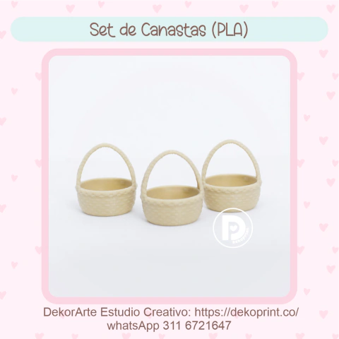 Set de Canastas (PLA)