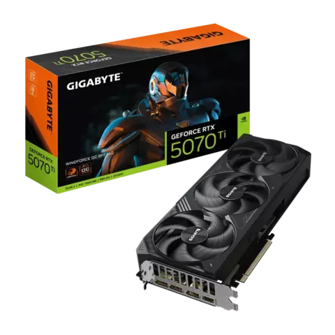 GIGABYTE WindForce GeForce RTX 5070 Ti 16GB GDDR7 - comprar en línea