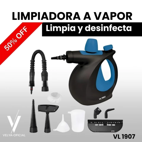 Limpiador de Vapor Para AUTO y HOGAR VL1907 500ml 1050 watts 3.5bar - comprar online