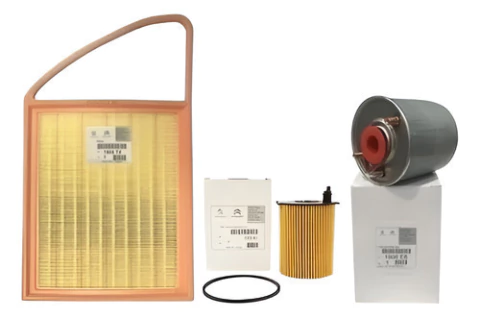 Kit 4 Filtros Completo Peugeot Partner - 1.6 Original Hdi