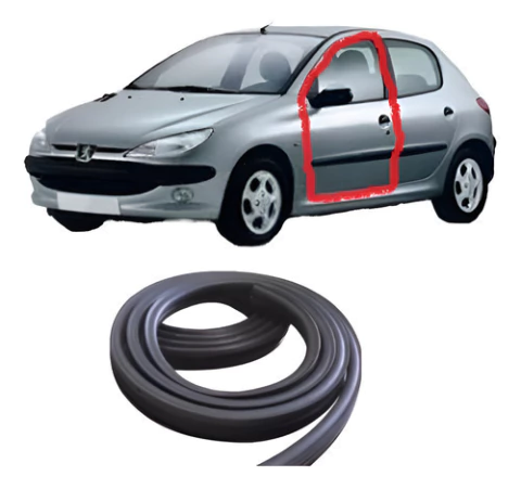 Juego Burletes De Puerta Delanteros C4 Lounge Original