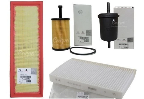 Kit 4 Filtros Completo Peugeot 206 - 1.4 Original